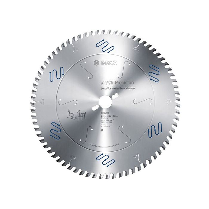 Bild von Bosch Kreissägeblatt Top Precision Best for Laminated Panel Abrasive 350x30x3,2 mm, 72 Bild von Bosch Kreissägeblatt Top Precision Best for Laminated Panel Abrasive 350x30x3,2 mm, 72