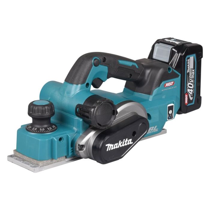 Foto von Makita Akku-Hobel KP001GZ 40 Volt / ohne Akkus, ohne Ladegerät im Karton Foto von Makita Akku-Hobel KP001GZ 40 Volt / ohne Akkus, ohne Ladegerät im Karton