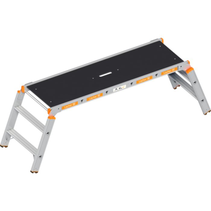 Foto von Layher Arbeitsplattform Topic 1065, klappbar Plattformabmessung 1500 x 500 mm Foto von Layher Arbeitsplattform Topic 1065, klappbar Plattformabmessung 1500 x 500 mm