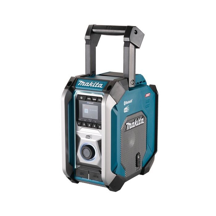 Bild von Makita Akku-Baustellenradio MR007GZ mit Empfang von DAB/DAB+, Bluetooth, USB Bild von Makita Akku-Baustellenradio MR007GZ mit Empfang von DAB/DAB+, Bluetooth, USB