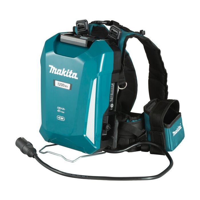 Foto von Makita Rückentragbarer-Akku PDC1200 2 x 18 Volt / 40 Volt, Ladezeit 360 Minuten Foto von Makita Rückentragbarer-Akku PDC1200 2 x 18 Volt / 40 Volt, Ladezeit 360 Minuten