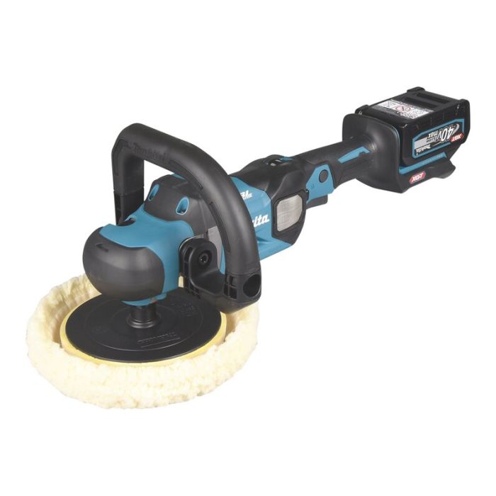 Foto von Makita Akku-Poliermaschine PV001GZ für 40 Volt Akkus, ohne Akkus, ohne Ladegerät Foto von Makita Akku-Poliermaschine PV001GZ für 40 Volt Akkus, ohne Akkus, ohne Ladegerät
