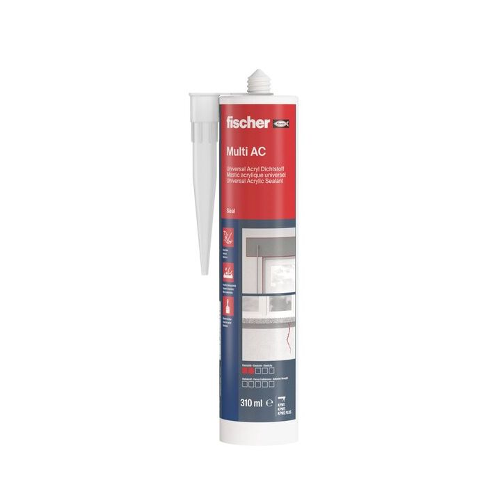 Bild von Fischer Multi Acryldichtstoff AC 310 weiß Bild von Fischer Multi Acryldichtstoff AC 310 weiß