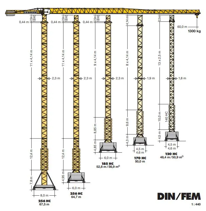 Turmdrehkrane 130 EC-B 8 FR.tronic Turmdrehkrane 130 EC-B 8 FR.tronic