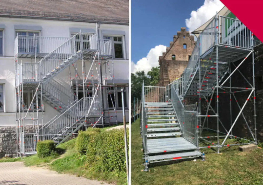 Layher Treppenturm Layher Treppenturm