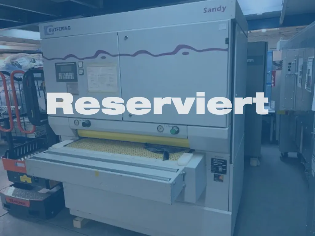 Bütfering Breitbandschleifmaschine Optimat SBC 211 Sandy (M26200) Bütfering Breitbandschleifmaschine Optimat SBC 211 Sandy (M26200)
