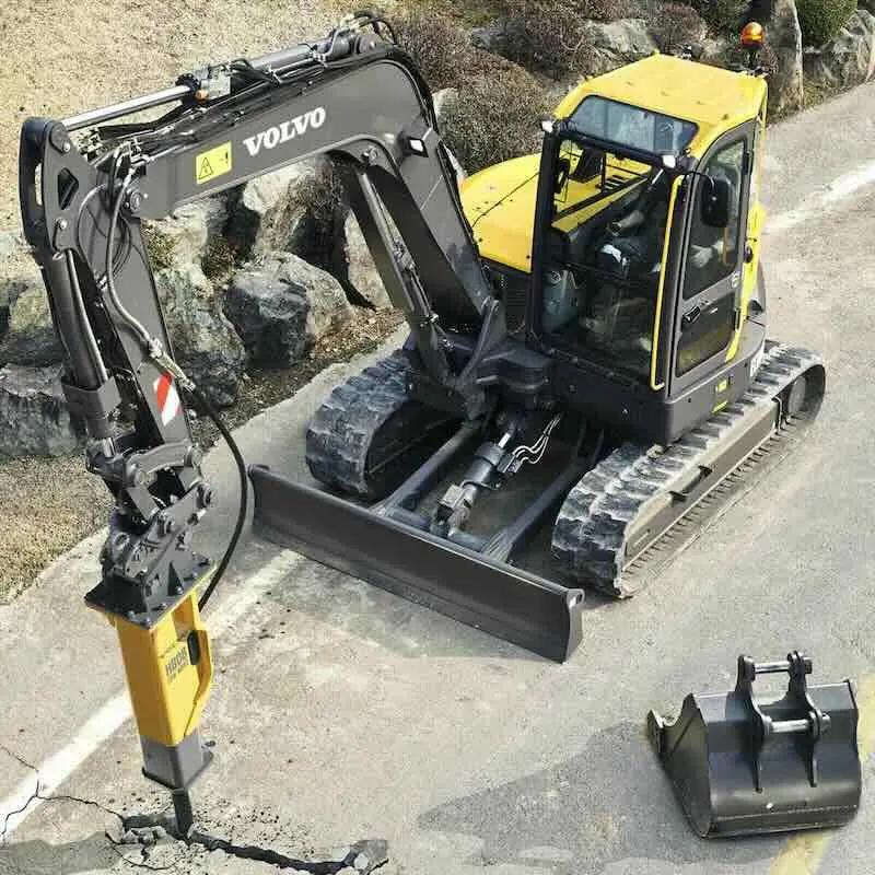 Minibagger von Volvo ECR88D Volvo Minibagger ECR88D