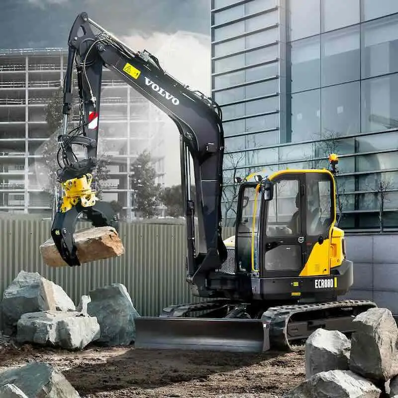ECR88D Minibagger von Volvo Volvo ECR88D Minibagger